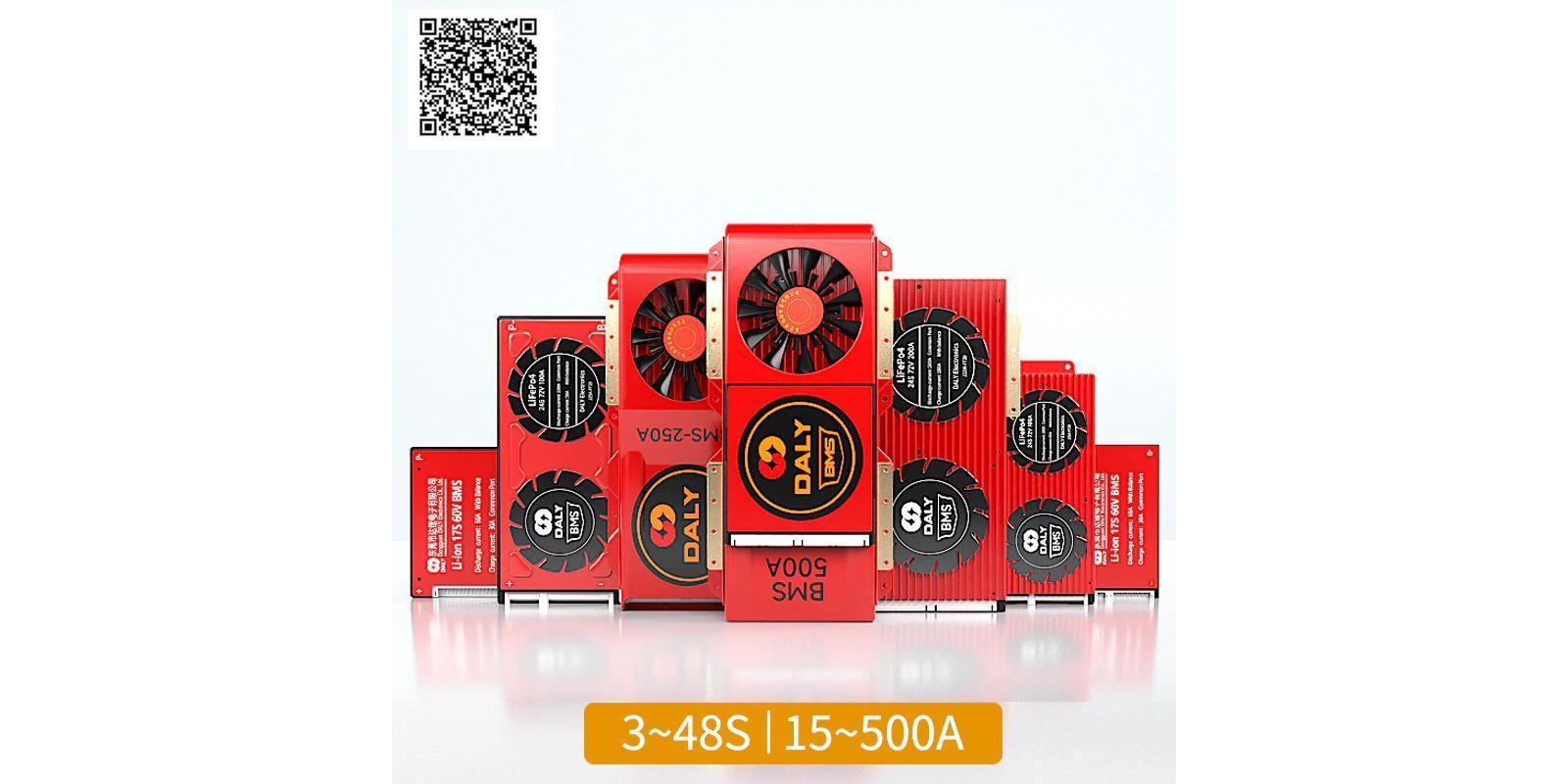 БМС платы Daly bms на 10s 13s 14s 16s 20S 7s 15A 20A 30A